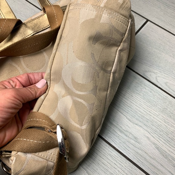 ✨💛🧡 Signature COACH Fabric 🎒 🧡💛✨19673 - Picture 7 of 8